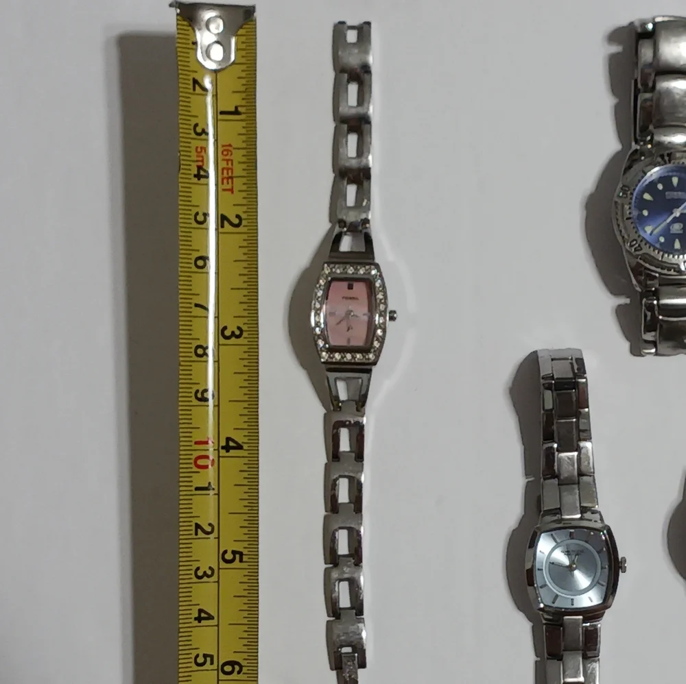 Fossil, Kenneth Cole, DKNY Watches Lot of 5.